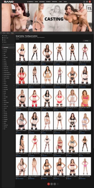 Bang! Casting Members Area Photos