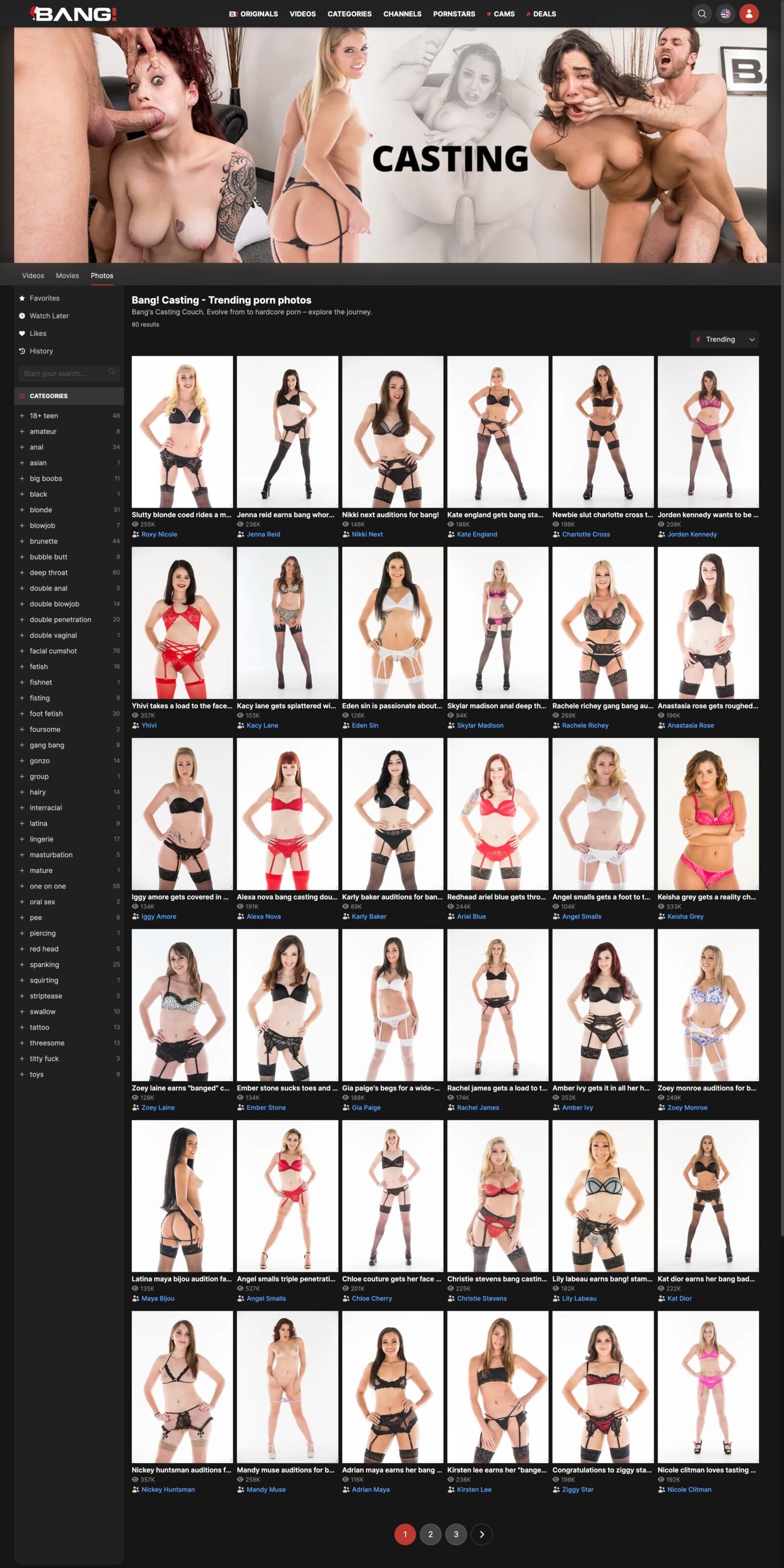 Bang! Casting Members Area Photos