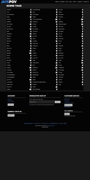 Jay's POV Screenshot Members Area Tags