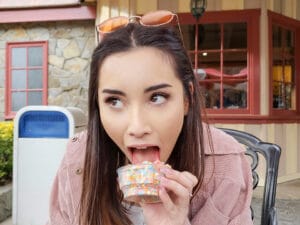 Aria Lee Licks Ice Cream Thickumz